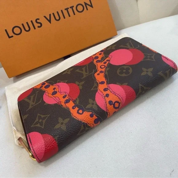 LOUIS VUITTON LIMITED EDITION Monogram Ramages Zippy Wallet - Picture 7 of 9